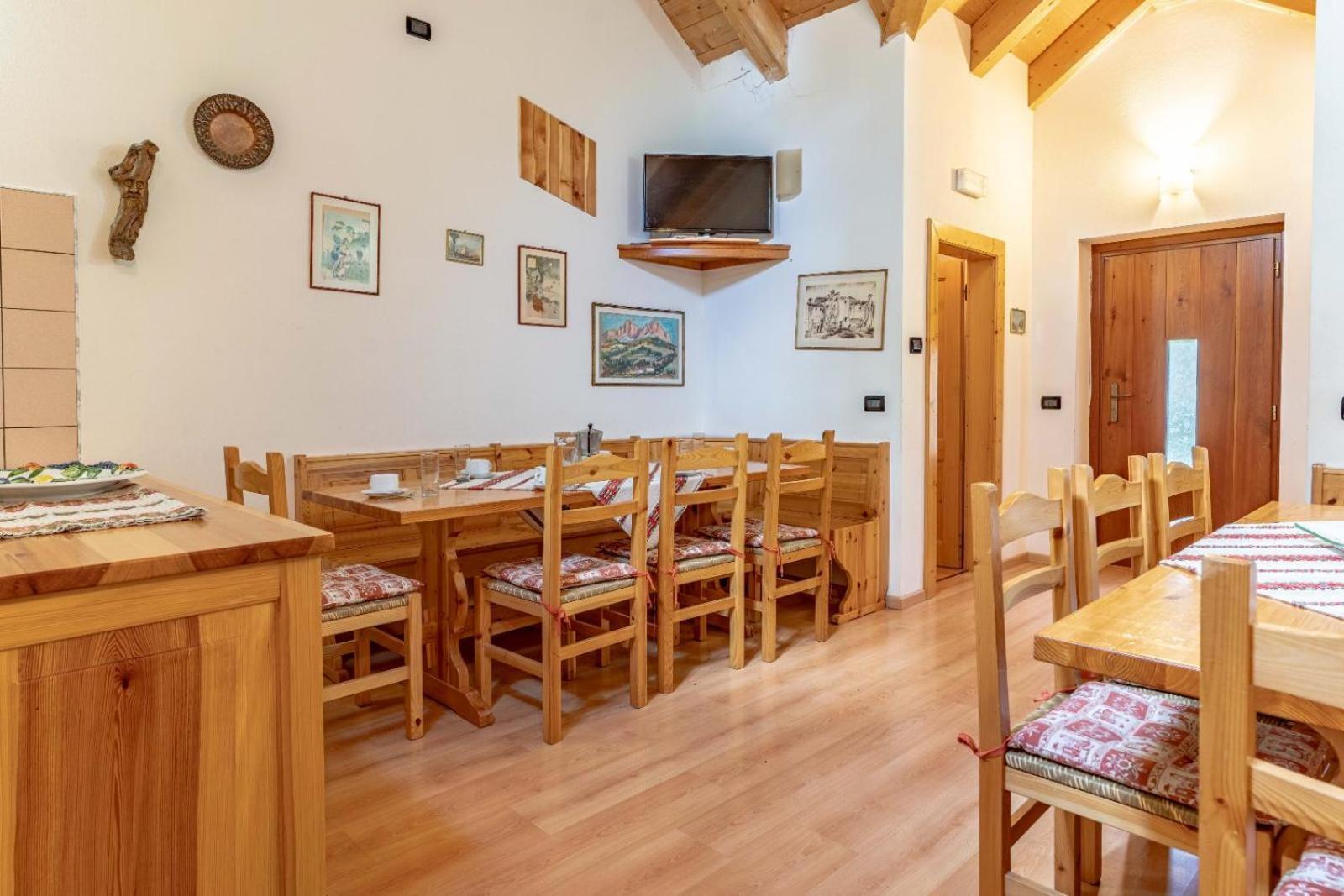 Chalet Musiera Telve Esterno foto